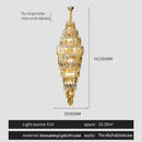 GobekUsa Crystal Chandelier for Luxe Modern European Villa Decor