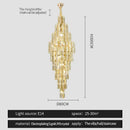 GobekUsa Crystal Chandelier for Modern European Style Living Rooms