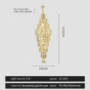 GobekUsa Crystal Chandelier for Modern European Style Living Rooms
