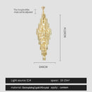 GobekUsa Crystal Chandelier for Modern European Style Living Rooms