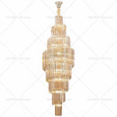 GobekUsa Crystal Chandelier for Penthouse Villa Living Room - Modern Light Luxury Design