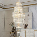 GobekUsa Crystal Chandelier for Penthouse Villa Living Room - Modern Light Luxury Design