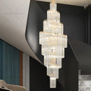 GobekUsa Crystal Chandelier for Penthouse Villa Living Room - Modern Light Luxury Design