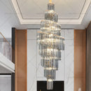 GobekUsa Crystal Chandelier for Penthouse Villa Living Room - Modern Light Luxury Design