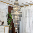 GobekUsa Crystal Chandelier for Penthouse Villa Living Room - Modern Light Luxury Design