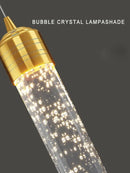 GobekUsa Crystal Chandelier for Two-storey Foyer & Circular Stairwell