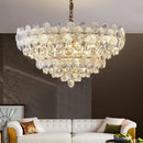 GobekUsa Crystal Chandelier: French Cream Style Light Luxury for Living Room and Master Bedroom