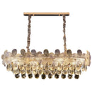 GobekUsa Crystal Chandelier: French Cream Style Light Luxury for Living Room and Master Bedroom