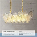 GobekUsa Crystal Chandelier: French Modern Light Luxury for Living Room, Dining Room, Bedroom