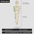 GobekUsa Crystal Chandelier | French Simple Design for Dining Room, Living Room, and Master Bedroom