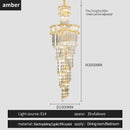 GobekUsa Crystal Chandelier | French Simple Design for Dining Room, Living Room, and Master Bedroom