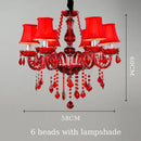 GobekUsa Crystal Chandelier: Glamorous Green Lighting for Wedding Parlor, Bedroom, and More