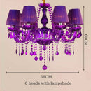 GobekUsa Crystal Chandelier: Glamorous Green Lighting for Wedding Parlor, Bedroom, and More