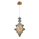 GobekUsa Crystal Chandelier: Nordic Luxury Pendant Lighting for Dining Room, Bedroom, and Bar