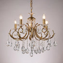 GobekUsa Crystal Chandelier Gold Chrom Nordic LED Luxury Lighting