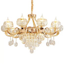 GobekUsa Crystal Chandelier: Grand European Villa High-end Fixture for Living Room, Restaurant, Building
