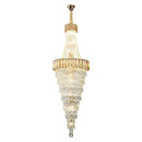 GobekUsa Crystal Chandelier: High-End Duplex & Spiral Staircase Light for Luxury Living Spaces