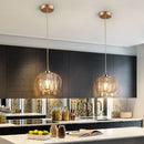 GobekUsa Crystal Chandelier Lantern Pendant Light Fixture for Modern Home Décor