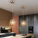 GobekUsa Crystal Chandelier Lantern Pendant Light Fixture for Modern Home Décor