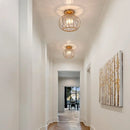 GobekUsa Crystal Chandelier Lantern Pendant Light Fixture for Modern Home Décor