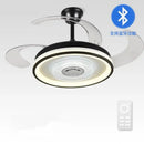 GobekUsa Crystal Chandelier LED Ceiling Fan with Remote Control Switch