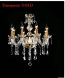GobekUsa Crystal Chandelier LED Ceiling Pendant Lamp Fixture for Modern Indoor Decor