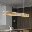 GobekUsa Crystal Chandelier LED Golden Modern Luxury Ceiling Home Interior Shop