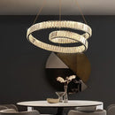 GobekUsa Crystal Chandelier LED Light Fixture, Luxury Decor Hanging Lamp, Modern Home Lighting