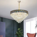 GobekUsa Crystal Chandelier LED Light Modern Luxury Designer for Main Living Room & Hotel
