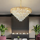 GobekUsa Crystal Chandelier LED Light Modern Luxury Designer for Main Living Room & Hotel