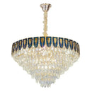 GobekUsa Crystal Chandelier LED Light Modern Luxury Designer for Main Living Room & Hotel