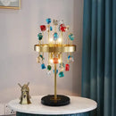 GobekUsa Crystal Chandelier LED Lighting Fixture for Dining Room & Kitchen Island