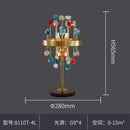 GobekUsa Crystal Chandelier LED Lighting Fixture for Dining Room & Kitchen Island
