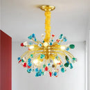 GobekUsa Crystal Chandelier LED Lighting Fixture for Dining Room & Kitchen Island