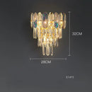 GobekUsa Crystal Chandelier LED Lighting for Living Room