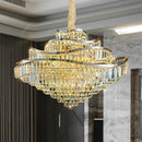 GobekUsa Crystal Chandelier LED Lighting for Luxury Living Room, Bedroom, Dining Room