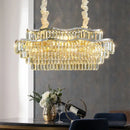 GobekUsa Crystal Chandelier LED Lighting for Luxury Living Room, Bedroom, Dining Room