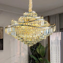 GobekUsa Crystal Chandelier LED Lighting for Luxury Living Room, Bedroom, Dining Room