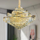 GobekUsa Crystal Chandelier LED Lighting for Luxury Living Room, Bedroom, Dining Room