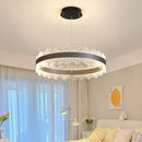 GobekUsa Crystal Chandelier LED Pendant Light 2023 New Nordic Living Room Bedroom Decor