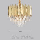 GobekUsa Crystal Chandelier LED Pendant Light Fixture for Luxury Living Room Décor