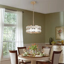 GobekUsa Crystal Chandelier LED Pendant Light for Modern Home Decor