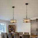 GobekUsa Crystal Chandelier LED Pendant Light for Modern Home Decor
