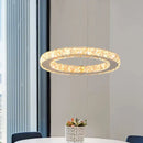 GobekUsa Crystal Chandelier LED Pendant Lighting for Living Room