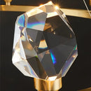 GobekUsa Crystal Chandelier LED Pendant Lights for Modern Nordic Home Decor