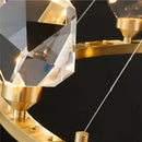 GobekUsa Crystal Chandelier LED Pendant Lights for Modern Nordic Home Decor