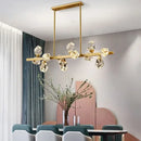 GobekUsa Crystal Chandelier LED Pendant Lights High-end Nordic Modern Style Indoor Lighting