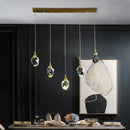 GobekUsa Crystal Chandelier LED Pendant Lights High-end Nordic Modern Style Indoor Lighting