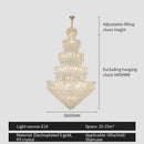 GobekUsa Crystal Chandelier Light: Elegant Postmodern Dining Room & Bedroom Lighting