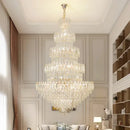 GobekUsa Crystal Chandelier Light: Elegant Postmodern Dining Room & Bedroom Lighting
